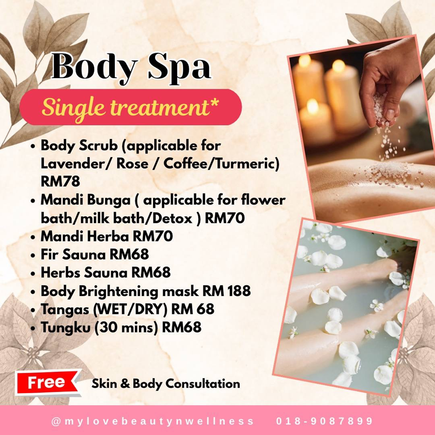 Body Spa Single Treatment
