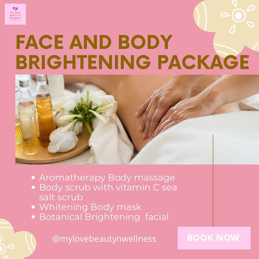 Face and Body Brightening Package