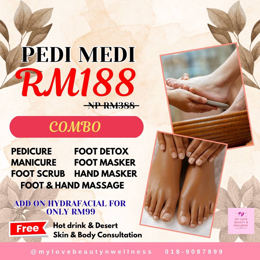 Pedi Medi Combo RM188
